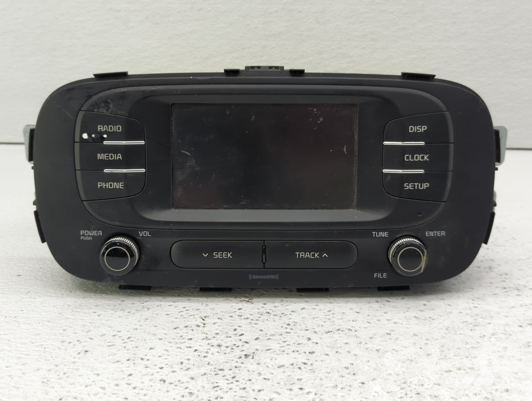 2017-2019 Kia Soul Radio AM FM Cd Player Receiver Replacement P/N:96180-B2360CA Fits 2017 2018 2019 OEM Used Auto Parts