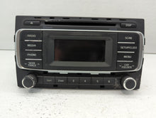 2016-2017 Kia Rio Radio AM FM Cd Player Receiver Replacement P/N:96170-1W960CA Fits 2016 2017 OEM Used Auto Parts