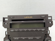 2007-2009 Lexus Es350 Radio AM FM Cd Player Receiver Replacement P/N:86120-33720 55900-33C10 Fits 2007 2008 2009 OEM Used Auto Parts