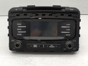 2016-2018 Kia Sorento Radio AM FM Cd Player Receiver Replacement P/N:96180-C6000WK Fits 2016 2017 2018 OEM Used Auto Parts