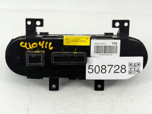 2014-2016 Kia Forte Climate Control Module Temperature AC/Heater Replacement P/N:97250-A7620 97250-A7XXX Fits 2014 2015 2016 OEM Used Auto Parts