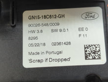 2018-2020 Ford Ecosport Climate Control Module Temperature AC/Heater Replacement P/N:GN15-18C612-GH Fits 2018 2019 2020 OEM Used Auto Parts