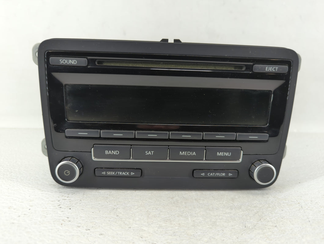 2014 Volkswagen Jetta Radio AM FM Cd Player Receiver Replacement P/N:1K0 035 164 F Fits 2013 2015 OEM Used Auto Parts