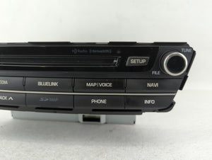 2015-2016 Hyundai Genesis Radio AM FM Cd Player Receiver Replacement P/N:96560-B14234X 96560-B14214X Fits 2015 2016 OEM Used Auto Parts