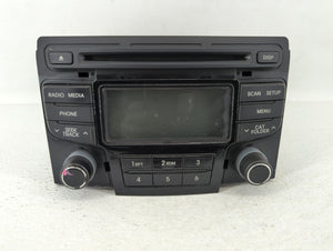 2012-2014 Hyundai Sonata Radio AM FM Cd Player Receiver Replacement P/N:96180-3Q8004X 96180-3Q700 Fits 2012 2013 2014 OEM Used Auto Parts