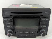 2012-2014 Hyundai Sonata Radio AM FM Cd Player Receiver Replacement P/N:96180-3Q8004X 96180-3Q700 Fits 2012 2013 2014 OEM Used Auto Parts