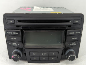 2012-2014 Hyundai Sonata Radio AM FM Cd Player Receiver Replacement P/N:96180-3Q8004X 96180-3Q700 Fits 2012 2013 2014 OEM Used Auto Parts