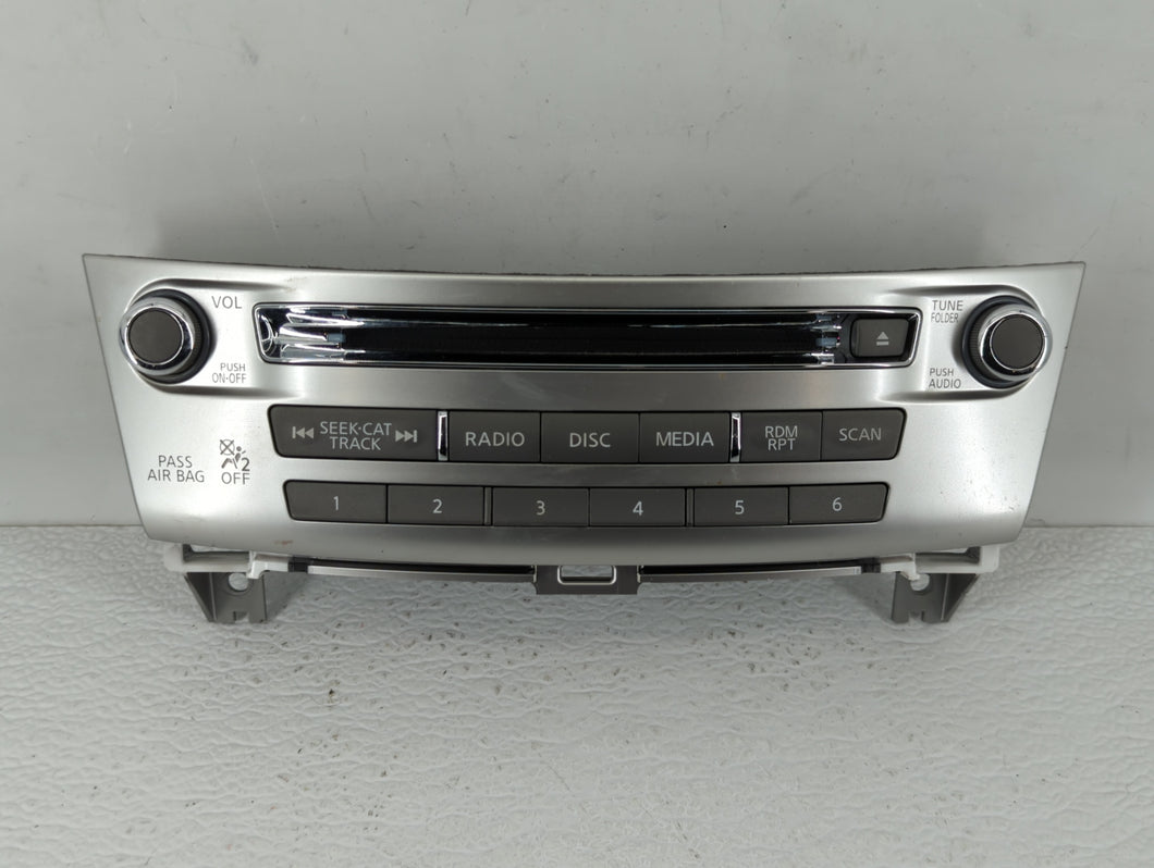 Infiniti Qx60 Radio Control Panel