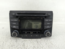 2012-2015 Hyundai Sonata Radio AM FM Cd Player Receiver Replacement P/N:96180-3Q600 Fits 2012 2013 2014 2015 OEM Used Auto Parts