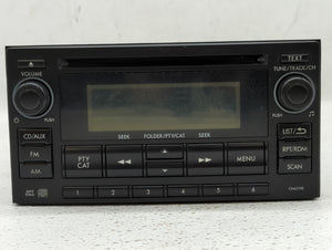 2012-2014 Subaru Impreza Radio AM FM Cd Player Receiver Replacement P/N:86201FJ620 Fits 2012 2013 2014 OEM Used Auto Parts