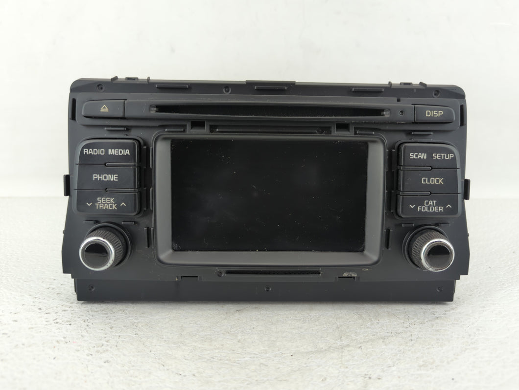 2016-2018 Kia Optima Radio AM FM Cd Player Receiver Replacement P/N:96180-D5100WK Fits 2016 2017 2018 OEM Used Auto Parts