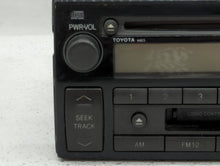 2002-2004 Toyota Camry Radio AM FM Cd Player Receiver Replacement P/N:86120-AA040 Fits 2002 2003 2004 OEM Used Auto Parts