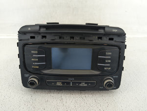 2016-2018 Kia Sorento Radio AM FM Cd Player Receiver Replacement P/N:96180-C6000WK Fits 2016 2017 2018 OEM Used Auto Parts