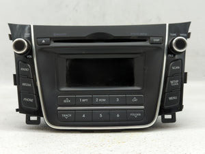 2016-2017 Hyundai Elantra Gt Radio AM FM Cd Player Receiver Replacement P/N:96170-A5270GU Fits 2016 2017 OEM Used Auto Parts