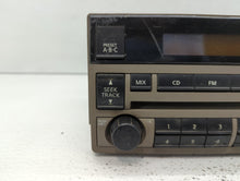 2005-2006 Nissan Altima Radio AM FM Cd Player Receiver Replacement P/N:28185 ZB10C 28185 ZB10B Fits 2005 2006 OEM Used Auto Parts
