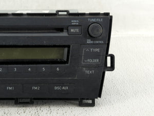 2010-2011 Toyota Prius Radio AM FM Cd Player Receiver Replacement Fits 2010 2011 OEM Used Auto Parts