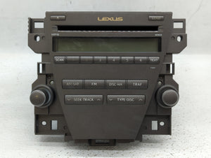 2007-2009 Lexus Es350 Radio AM FM Cd Player Receiver Replacement P/N:86120-33720 55900-33C10 Fits 2007 2008 2009 OEM Used Auto Parts