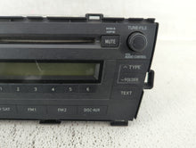 2010-2011 Toyota Prius Radio AM FM Cd Player Receiver Replacement P/N:86120-47290 Fits 2010 2011 OEM Used Auto Parts