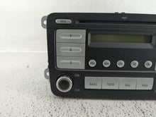 2010 Volkswagen Jetta Radio AM FM Cd Player Receiver Replacement P/N:1K0 035 180 1K0 035 161 D Fits 2011 OEM Used Auto Parts