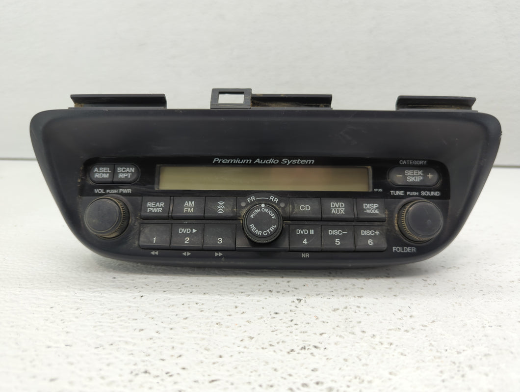 2005-2010 Honda Odyssey Radio AM FM Cd Player Receiver Replacement P/N:39100-SHJ-A910 Fits 2005 2006 2007 2008 2009 2010 OEM Used Auto Parts