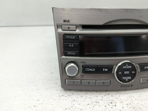 2010-2012 Subaru Legacy Radio AM FM Cd Player Receiver Replacement P/N:86201AJ64A Fits 2010 2011 2012 OEM Used Auto Parts