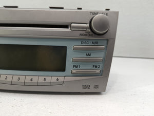 2007-2009 Toyota Camry Radio AM FM Cd Player Receiver Replacement P/N:86120-06182 Fits 2007 2008 2009 OEM Used Auto Parts