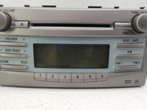 2007-2009 Toyota Camry Radio AM FM Cd Player Receiver Replacement P/N:86120-06181 Fits 2007 2008 2009 OEM Used Auto Parts