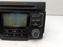 2011 Hyundai Sonata Radio AM FM Cd Player Receiver Replacement P/N:96180-3Q000 Fits OEM Used Auto Parts