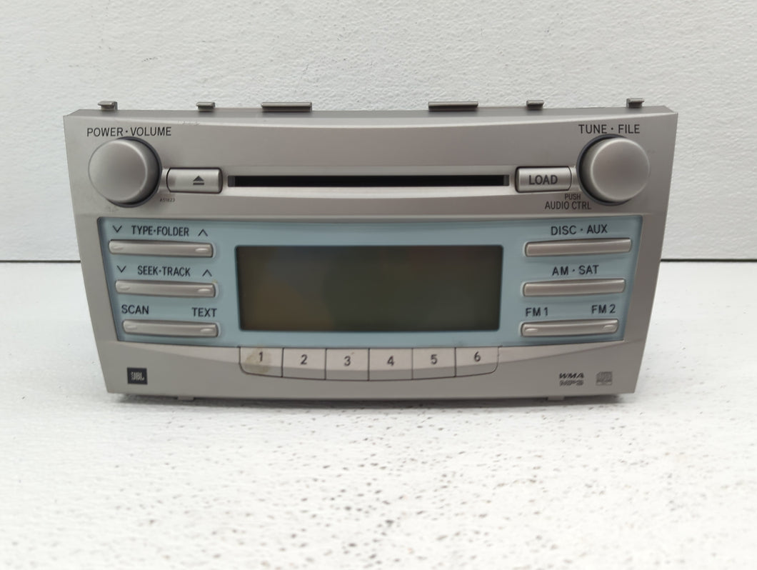 2007-2009 Toyota Camry Radio AM FM Cd Player Receiver Replacement P/N:86120-06190 86120-06191 Fits 2007 2008 2009 OEM Used Auto Parts