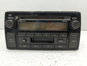 2002-2004 Toyota Camry Radio AM FM Cd Player Receiver Replacement P/N:86120-AA040 Fits 2002 2003 2004 OEM Used Auto Parts