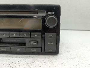 2002-2004 Toyota Camry Radio AM FM Cd Player Receiver Replacement P/N:86120-AA040 Fits 2002 2003 2004 OEM Used Auto Parts