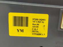 2011-2013 Hyundai Sonata Climate Control Module Temperature AC/Heater Replacement P/N:97250-3Q001 Fits 2011 2012 2013 OEM Used Auto Parts