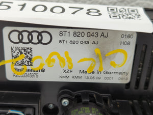 2009-2012 Audi Q5 Climate Control Module Temperature AC/Heater Replacement P/N:8T1 820 043 AJ Fits 2008 2009 2010 2011 2012 2013 OEM Used Auto Parts