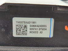 2016-2018 Honda Civic Climate Control Module Temperature AC/Heater Replacement P/N:79600TBAA311M1 Fits 2016 2017 2018 OEM Used Auto Parts