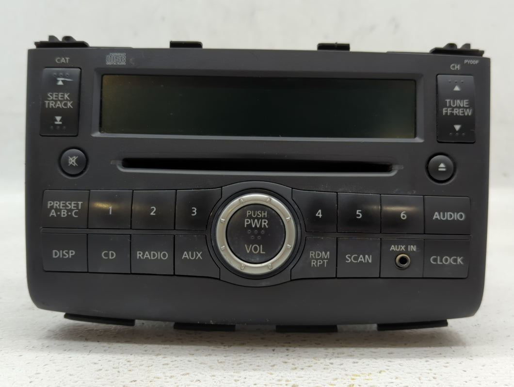 2009-2010 Nissan Rogue Radio AM FM Cd Player Receiver Replacement P/N:28185 JM00B Fits 2009 2010 OEM Used Auto Parts