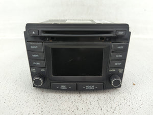 2012-2015 Hyundai Sonata Radio AM FM Cd Player Receiver Replacement P/N:96180-3Q8004X Fits 2012 2013 2014 2015 OEM Used Auto Parts