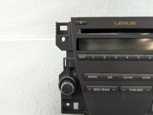 2010-2012 Lexus Es350 Radio AM FM Cd Player Receiver Replacement P/N:86431-33010 86805-53240 Fits 2010 2011 2012 OEM Used Auto Parts