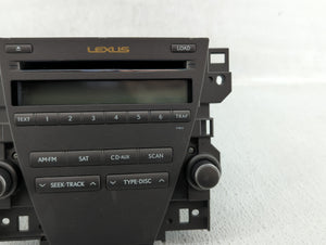 2010-2012 Lexus Es350 Radio AM FM Cd Player Receiver Replacement P/N:86431-33010 86805-53240 Fits 2010 2011 2012 OEM Used Auto Parts