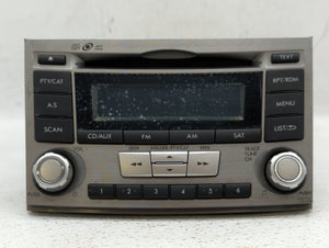 2012-2014 Subaru Legacy Radio AM FM Cd Player Receiver Replacement P/N:86201AJ61A Fits 2012 2013 2014 OEM Used Auto Parts