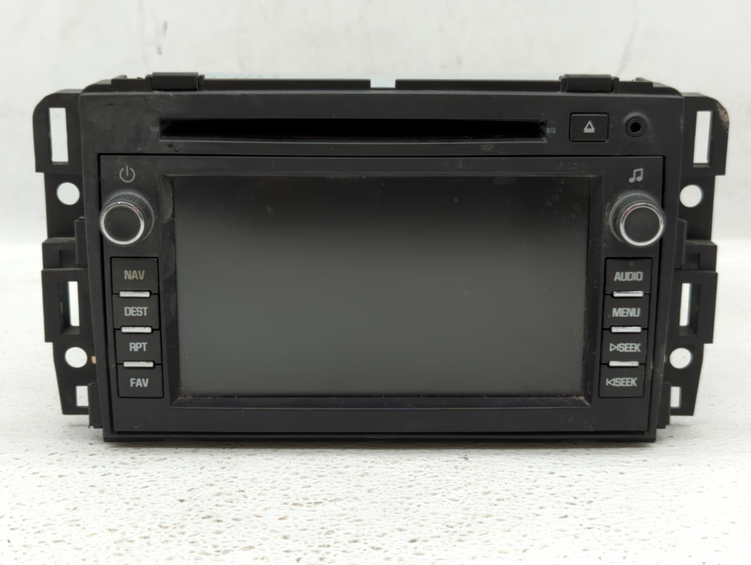 2010-2012 Gmc Acadia Radio AM FM Cd Player Receiver Replacement P/N:22822470 22884234 Fits 2010 2011 2012 OEM Used Auto Parts