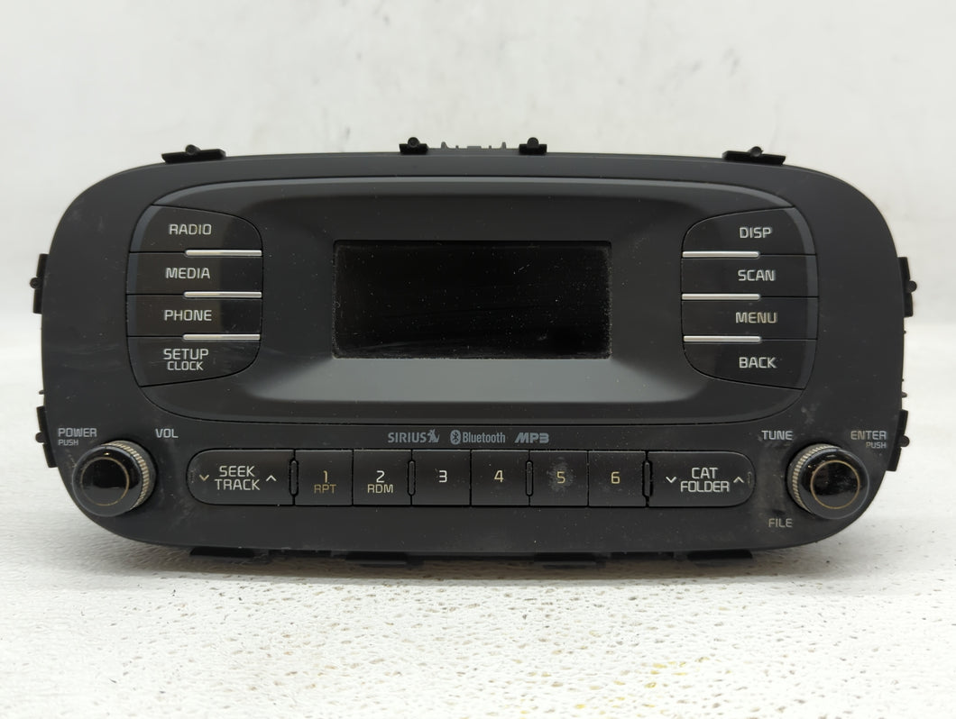 2014-2016 Kia Soul Radio AM FM Cd Player Receiver Replacement P/N:96170-B2090CA Fits 2014 2015 2016 OEM Used Auto Parts