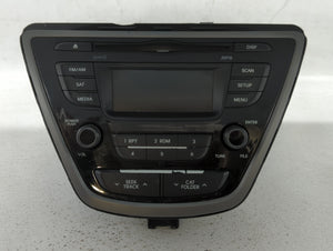 2014-2016 Hyundai Elantra Radio AM FM Cd Player Receiver Replacement P/N:96170-3X156GU Fits 2014 2015 2016 OEM Used Auto Parts