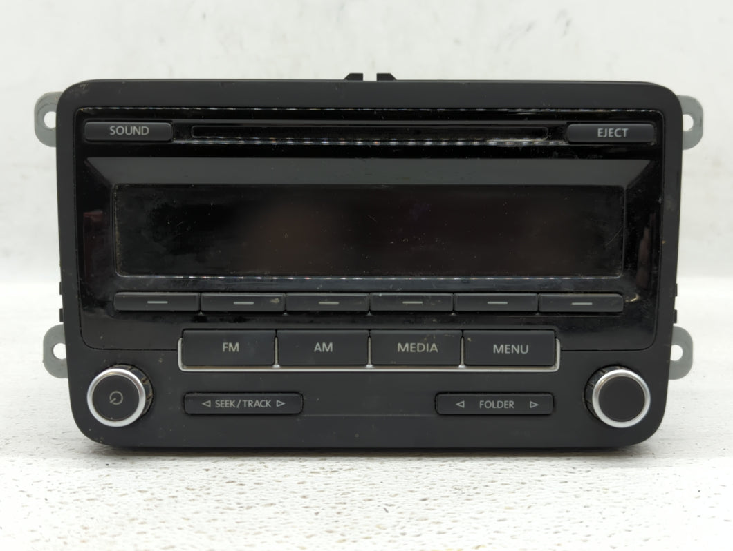 2012-2017 Volkswagen Jetta Radio AM FM Cd Player Receiver Replacement P/N:1K0 035 164 D 1K0 035 180 AE Fits OEM Used Auto Parts