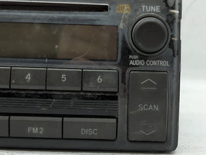 2005-2006 Toyota Camry Radio AM FM Cd Player Receiver Replacement P/N:86120-AA160 Fits 2005 2006 OEM Used Auto Parts