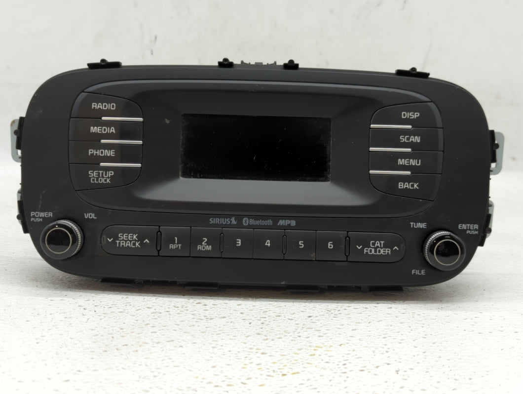 2014-2016 Kia Soul Radio AM FM Cd Player Receiver Replacement P/N:96170-B2090CA Fits 2014 2015 2016 OEM Used Auto Parts