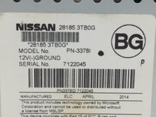 2013-2015 Nissan Altima Radio AM FM Cd Player Receiver Replacement P/N:28185 3TB0G Fits 2013 2014 2015 OEM Used Auto Parts