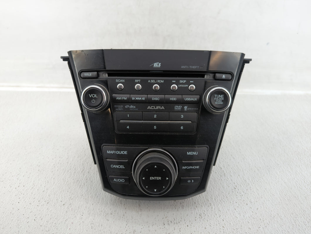 2010-2013 Acura Mdx Radio AM FM Cd Player Receiver Replacement P/N:39101-STX-A640-M1 Fits 2010 2011 2012 2013 OEM Used Auto Parts