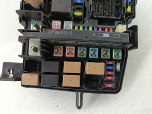 2013-2015 Hyundai Sonata Fusebox Fuse Box Panel Relay Module P/N:91251-4R033 91251-4R030 Fits 2013 2014 2015 OEM Used Auto Parts