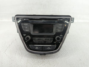 2013 Hyundai Elantra Radio AM FM Cd Player Receiver Replacement P/N:96170-3X155RA5 Fits OEM Used Auto Parts