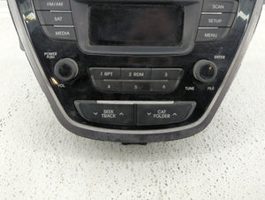 2013 Hyundai Elantra Radio AM FM Cd Player Receiver Replacement P/N:96170-3X155RA5 Fits OEM Used Auto Parts